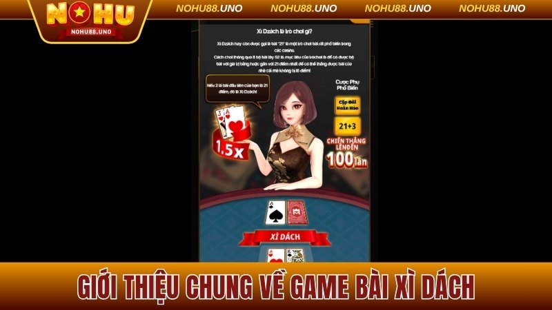 Game bài Xì Dách hay còn gọi là 21 lá