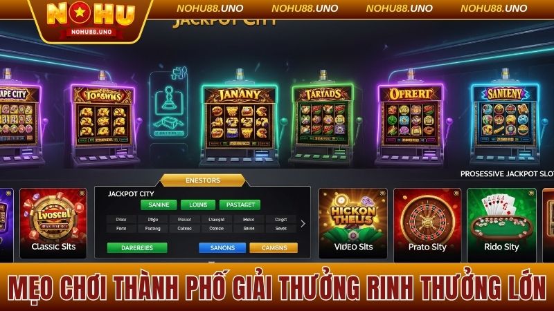 Mẹo chơi slot game city rinh thưởng lớn 