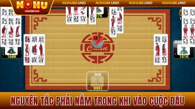 Nguyên tắc phải nắm trong khi vào cuộc đấu